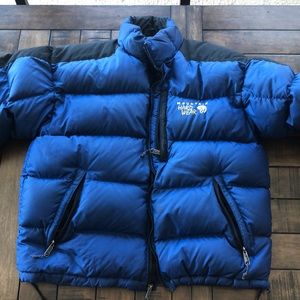 Men’s mountain hard wear down jacket L